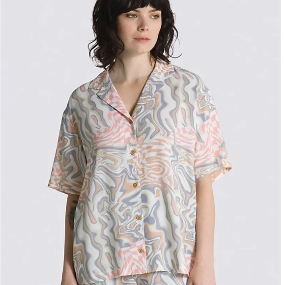 Vans Tops - VANS sun baked 
Ziggin Buttondown Top